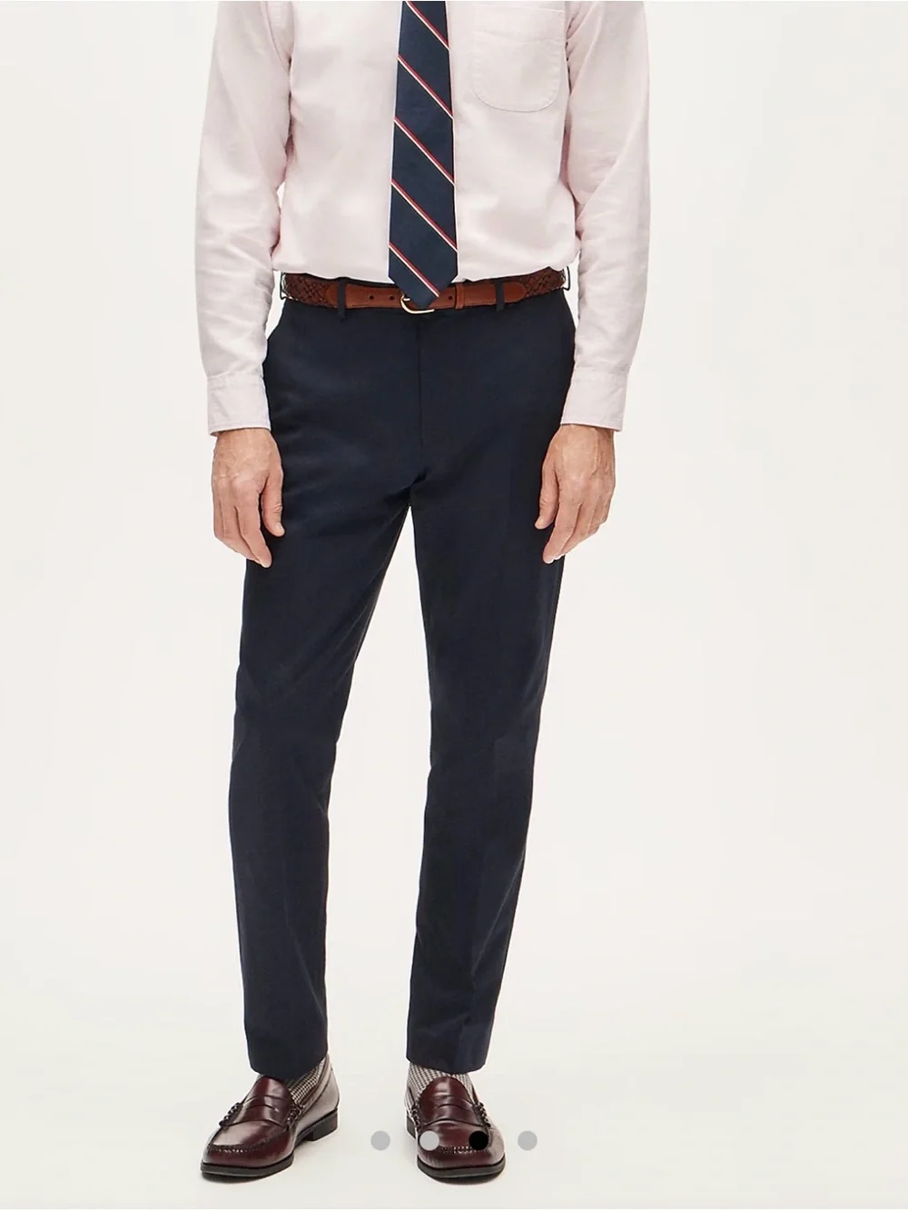 J.Crew Navy Ludlow Slim-fit Suit Pant in Japanese Cotton Chino Size 30 x 30 NWT